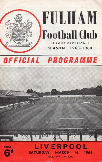 Match programme